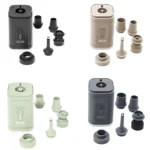 3-i-1 elektrisk luftpump – uppblåsare/tömare/lampa
